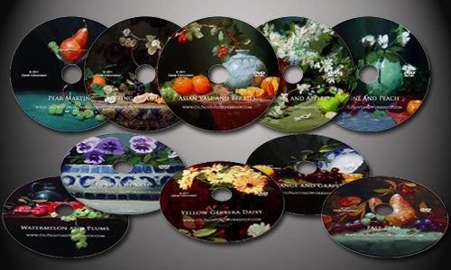 Starter Still Life Course 10 DVD 10 painting course ONLINE VERSION ONLY