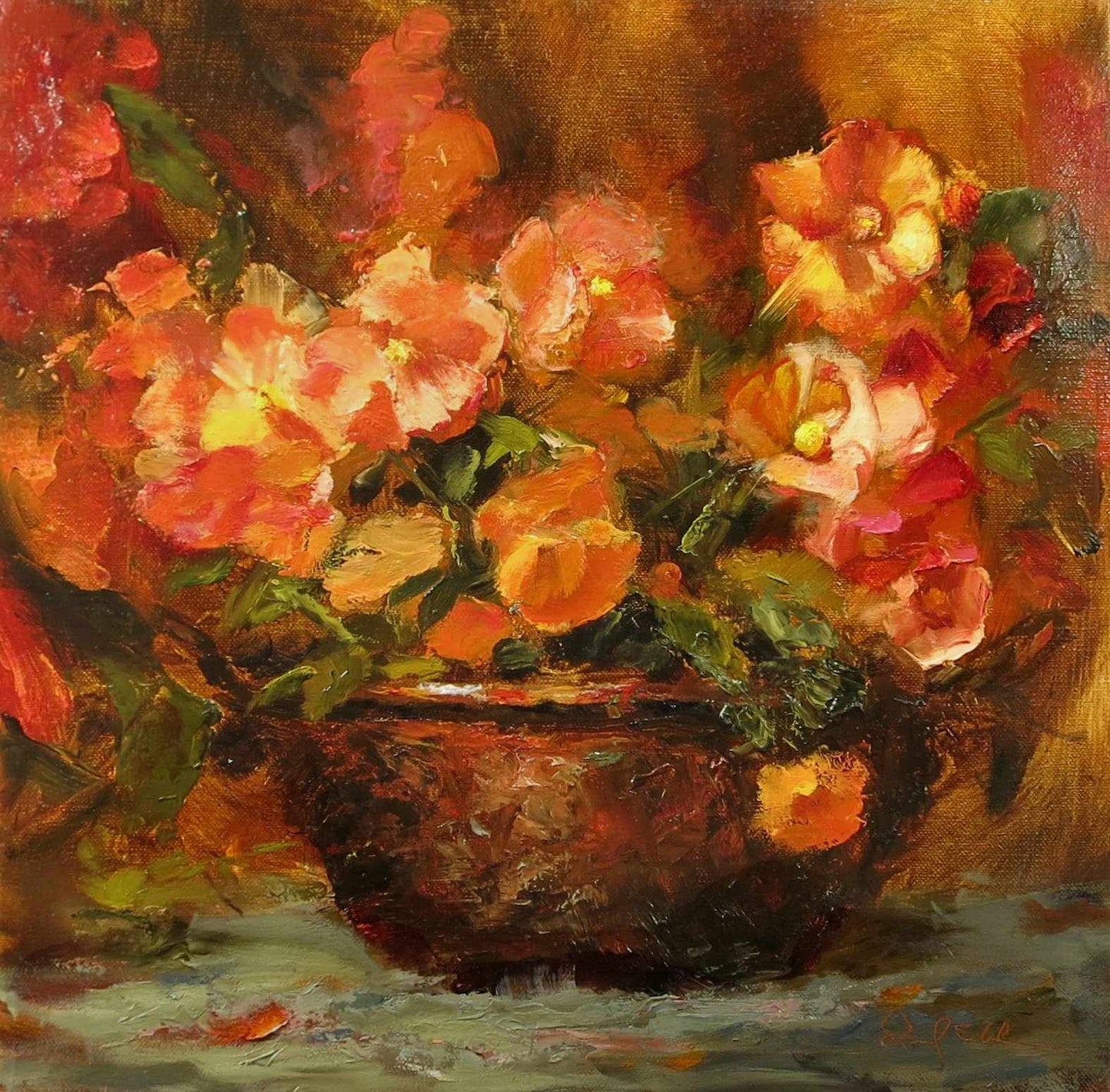 "Red Begonia"