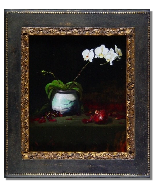 "Orchid and Red Onion"