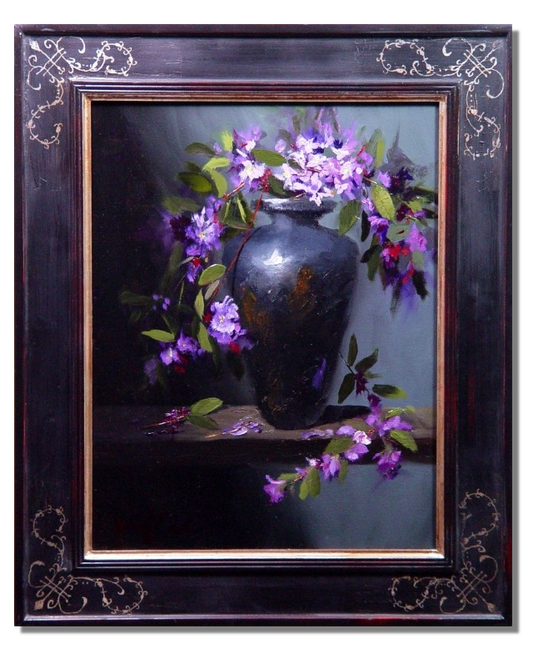 "Violet Lilac Blossoms"